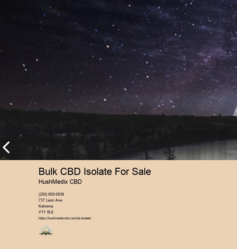 Bulk CBD Isolate For Sale