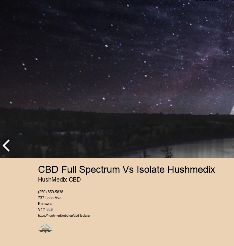 CBD Full Spectrum Vs Isolate Hushmedix