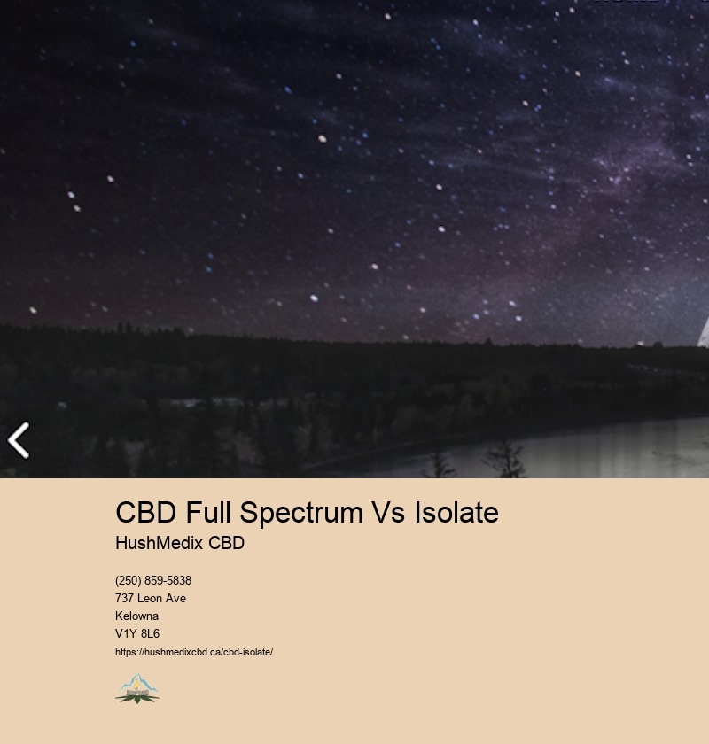 CBD Full Spectrum Vs Isolate
