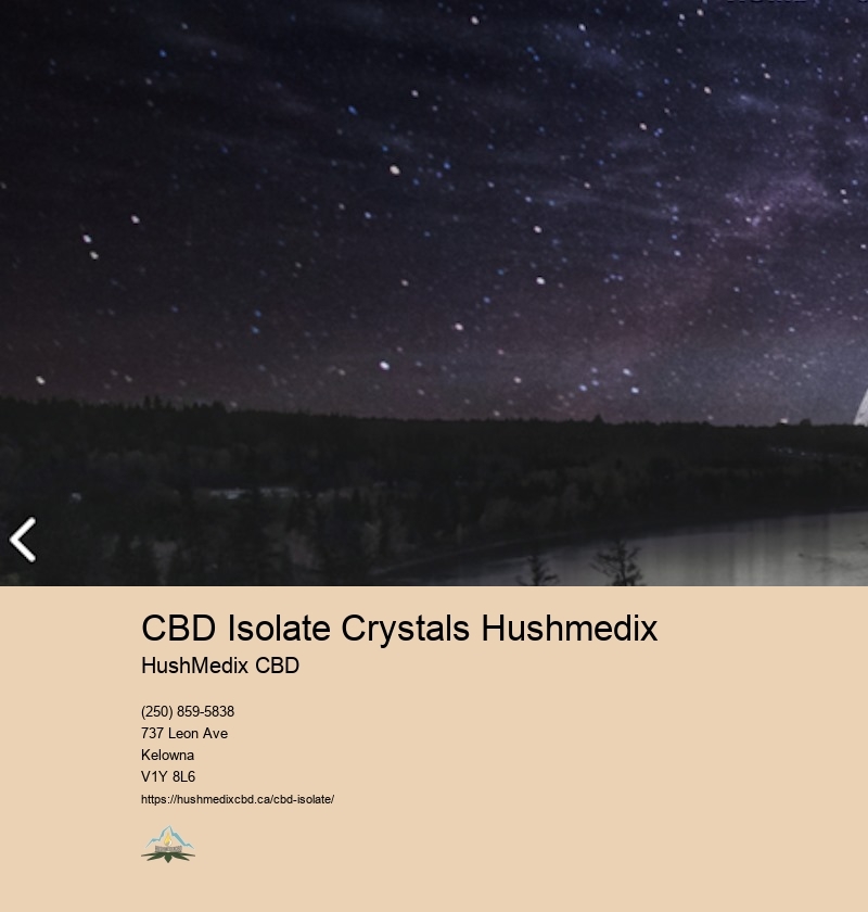 CBD Isolate Crystals Hushmedix