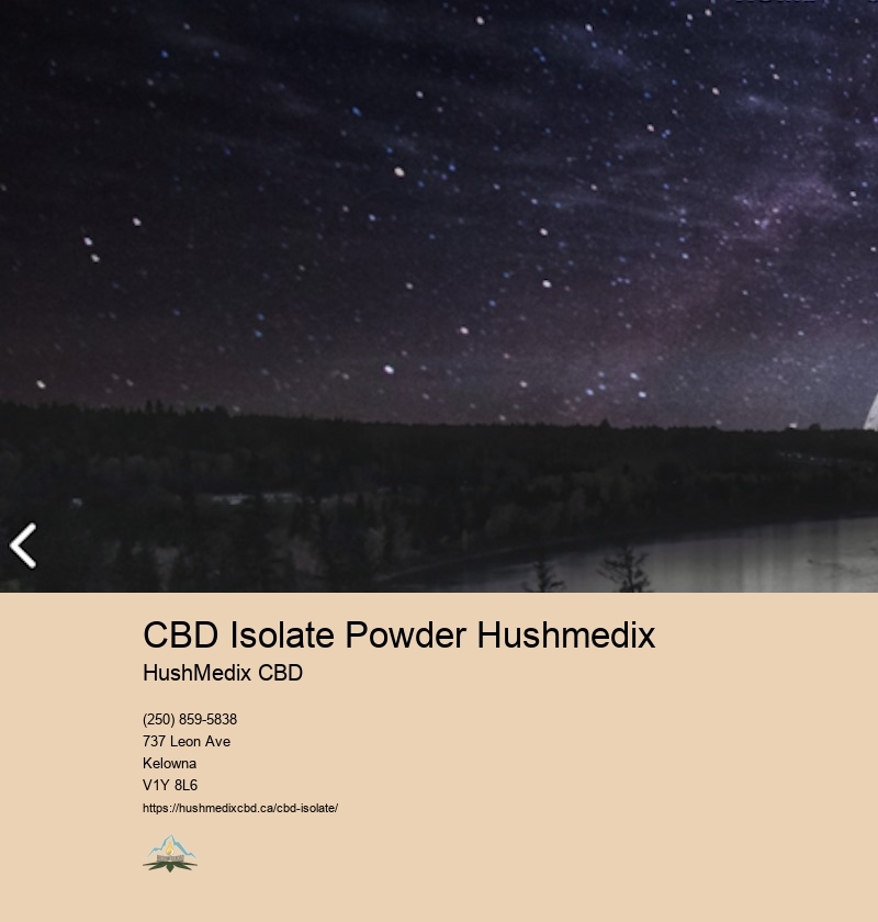 CBD Isolate Powder Hushmedix